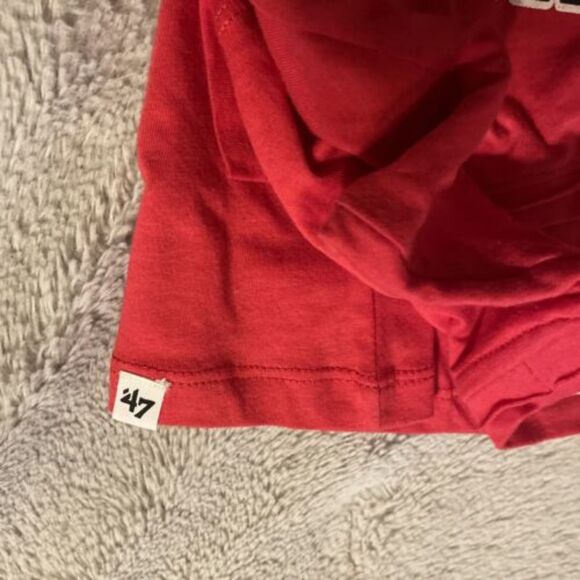 NWT St Louis Cardinals Women's Medium Red Short Sleeve Shirt - Picture 3 of 6